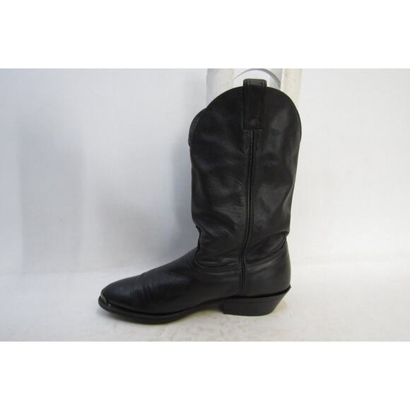 Code West Mens Size 9.5 EE Black Leather Cowboy Western Boots main image 6